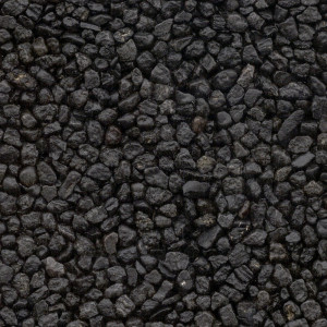 Colorquarz Schwarz 2 - 3 mm für Steinteppich